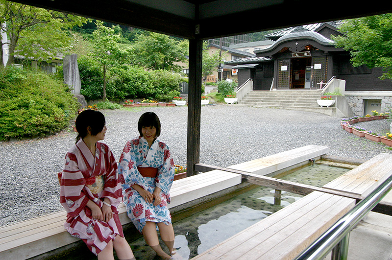 山田温泉 足湯